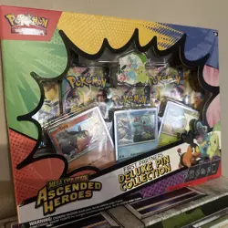 Pokemon Ascended Heroes First Partner Deluxe Pin Collection Sealed New - Image 1