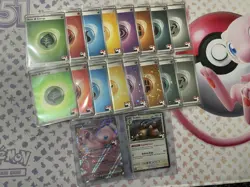 Prize Pack Series 5 Mew EX 151/165 Dodrio 085/165 Energy Stamped Pokemon 151 - Image 1