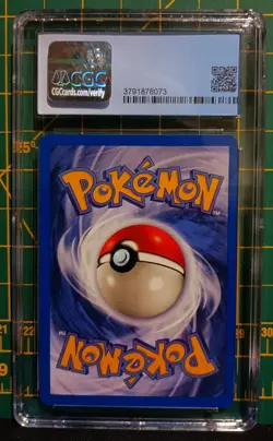 2000 Pokemon Team Rocket 1st Edition Dark Gyarados Non-holo #25 CGC 9 WOTC - Image 2