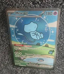 Pokemon TCG Mew EX 232/091 Sv: Paldean Fates Bubble Mew - Image 1