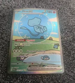 Pokemon TCG Mew EX 232/091 Sv: Paldean Fates Bubble Mew - Image 3