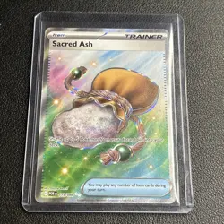 2026 Pokemon Perfect Order Sacred Ash 115/88 Full Art Hyper Double Rare ME03 NM - Image 1