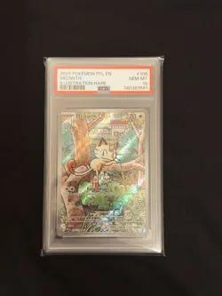 Pokemon TCG Meowth IR Phantasmal Flames 106/094 PSA 10 GEM MINT ✅ - Image 1