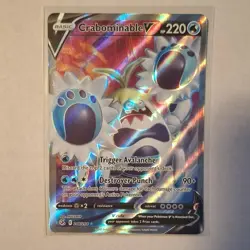 The Pokemon Company Pokemon TCG Crabominable V Full Art Holo Fusion Strike 248/… - Image 1