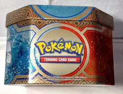 Pokemon TCG Tin featuring KYOGRE-EX (2015) LEGENDS OF HOENN - TIN ONLY - Image 3