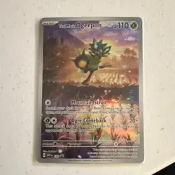 Pokemon Teal Mask Ogerpon SVP 123 Scarlet & Violet Promo Holo 110HP - Image 1