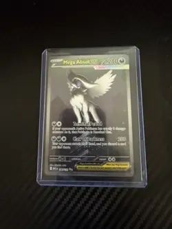 Pokemon Mega Absol EX 180/132 Me01 Mega Evolution Special Rare Holo - Image 1