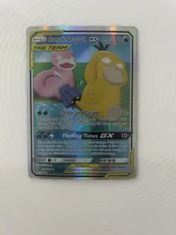 Pokemon Slowpoke & Psyduck GX TAG TEAM 095/094 Miracle Twin Holo 250HP Japanese - Image 1