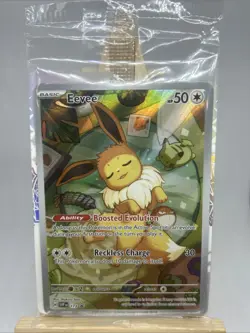 Pokemon Eevee SVP 173 Prismatic Evolutions ETB Promo Sealed - Image 1