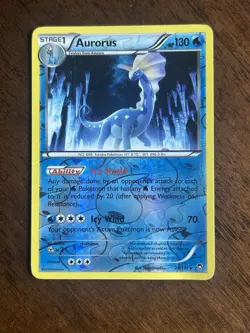 Pokemon 2014 XY Furious Fists Aurorus #26/111 Regular - Image 1