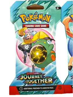 Pokemon Scarlet And Violet Journey Together Booster Packs, Sealed 4 Packs - Image 2