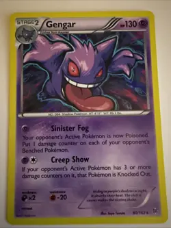 [LP/NM] Gengar 60/162 HOLO Breakthrough Pokemon TCG - Image 1