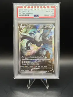 Pokemon TCG Lugia v Alternate Art 186/195 Silver Tempest Sword & Shield PSA 10 - Image 1