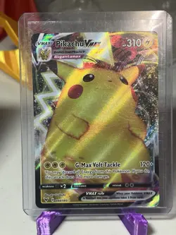 Pokemon TCG Pikachu VMAX Vivid Voltage 044/185 Regular Ultra Rare - Image 1
