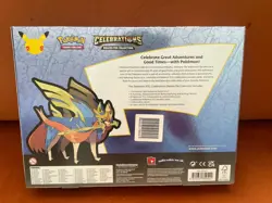 Pokemon TCG Celebrations Zacian Deluxe Pin Collection Box 25th Sealed - Image 2