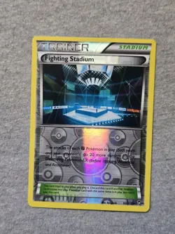Fighting Stadium 90/111 XY Furious Fists Pokemon Reverse Holo - Image 1