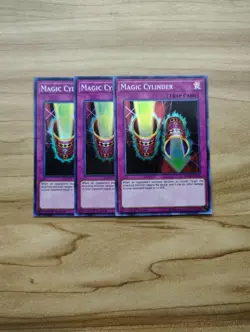Yu-Gi-Oh! - Magic Cylinder 3X - Super Rare / Holo - Full Playset - Image 1