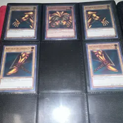 Konami Yu-Gi-Oh! Lost Art Exodia Forbidden One Complete Set LART - Image 1