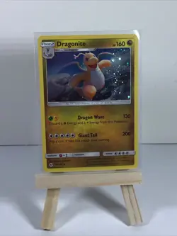 Dragonite Sun & Moon 96/149 Cosmos HD SWIRL Holo Near Mint - Image 3