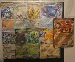 Pokemon TCG EX Lot (100 Cards) All Mint Sleeved Various Sets Charizard Zekrom ++ - Image 5