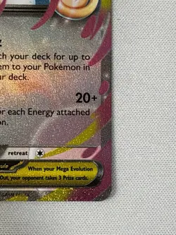 Pokemon Mega Audino EX 172/217 ASCEN Full Art Holo Rare 2016 270HP - Image 2