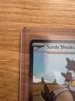 Pokemon TCG Sandy Shocks EX 250/182 Paradox Rift Special Illustration Rare - Image 3