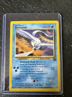 Articuno Black Star Promo 22 Pokemon Non-Holo LP Condition - Image 1