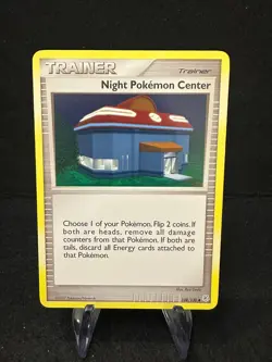 Night Pokemon Centre 108/130, 2007 Diamond & Pearl, Pokemon, LP - Image 1