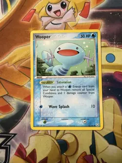 Pokemon Card - Team Rocket Returns 81/109 - WOOPER (common) - NM - Image 1