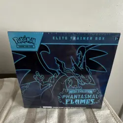 Pokemon Mega Evolution Phantasmal Flames Elite Trainer Box Charizard - Image 1