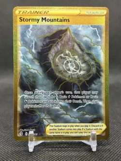 Stormy Mountains 232/203 Secret Rare Evolving Skies Pokemon Near Mint - Image 1