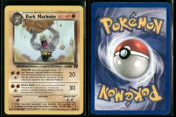 ✰ DARK MACHOKE 40/82 UNCOMMON TEAM ROCKET POKEMON ✰ MP - Image 1