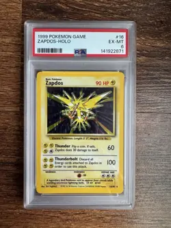 Pokemon 1999 Game Mewtwo & Zapdos Holo Graded Lot Wizards of the Coast - Image 2