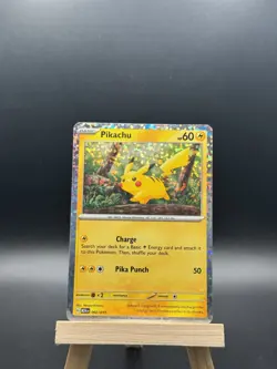 PIKACHU - McDonald's Promo 002/015 M24 EN 2024 Happy Meal Holo Foil Pokemon 2025 - Image 1