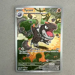 Tyrunt 070 Pokemon Center STAMPED Promo Perfect Order Illustration Rare - Image 1