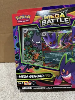 Pokemon TCG Mega Battle Deck Mega Gengar Ex BRAND NEW SEALED - Image 2