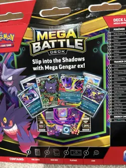 Pokemon TCG Mega Battle Deck Mega Gengar Ex BRAND NEW SEALED - Image 5