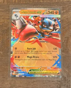 Pokemon TCG Mega Lucario ex 113/217 Double Rare Ascended Heroes NM/M🔥 - Image 1