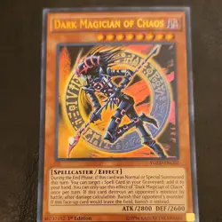 Konami Dark Magician of Chaos Ultra Rare YGLD-ENC02 Unlimited Legendary Decks - Image 1