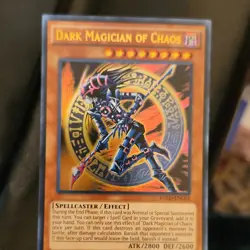 Konami Dark Magician of Chaos Ultra Rare YGLD-ENC02 Unlimited Legendary Decks - Image 3