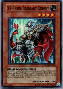 XX-Saber Boggart Knight TSHD-EN000 Super Rare NM - Image 1