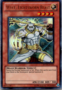 Wulf, Lightsworn Beast - Unlimited - RYMP-EN103 - Ultra Rare - Yugioh - Image 1