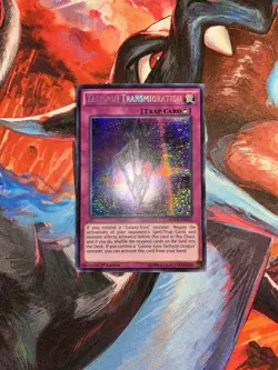 Yugioh! Tachyon Transmigration WSUP-EN012 Secret Rare 1st Edition Light Play - Image 1