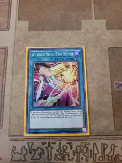 YUGIOH SKY STRIKER MECHA EAGLE BOOSTER DASA-EN035 SUPER UNLIMITED ED NM - Image 1