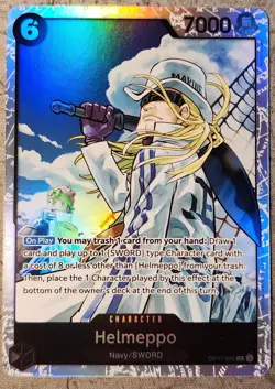 ONE PIECE! A FIST OF DIVINE SPEED HELMEPPO SR OP11-092 IN HAND FAST SHIP - Image 1