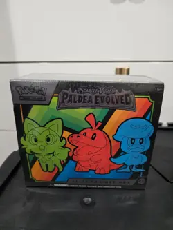 Pokemon TCG Scarlet & Violet Paldea Evolved Elite Trainer Box ETB Sealed New - Image 1