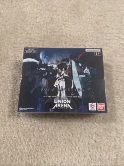 Union Arena TCG: Solo Leveling ENGLISH Booster Box UE17BT SEALED - IN HAND - Image 1