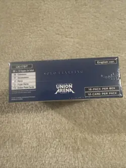 Union Arena TCG: Solo Leveling ENGLISH Booster Box UE17BT SEALED - IN HAND - Image 4
