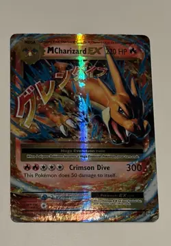 Pokemon TCG M Charizard EX 13/108 XY Evolutions Holo Ultra Rare HP - Image 1