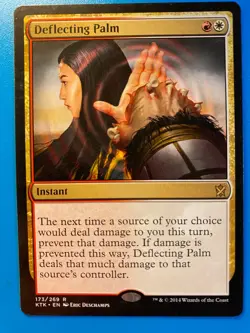 MTG 1x Deflecting Palm # 173 Khans of Tarkir Magic the Gathering Card x1 NM - Image 1